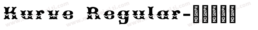 Kurve Regular字体转换